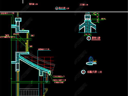 超全精品中式构件牌坊CAD详图设计平面图下载指南